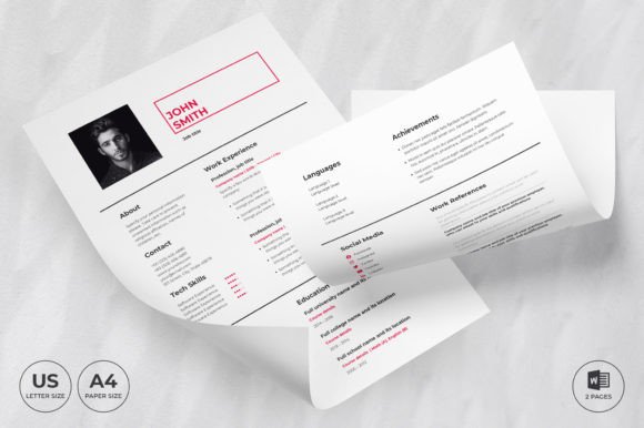 Art Director Resume Template CV