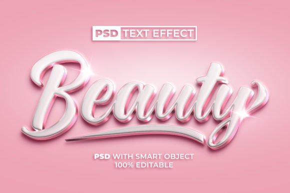 Beauty Text Effect: Rose Gold Style for Photoshop