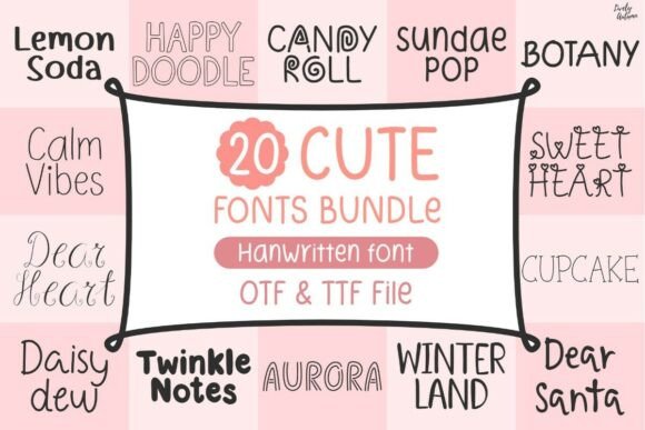 Charming Handwritten Font Collection for Creative Projects