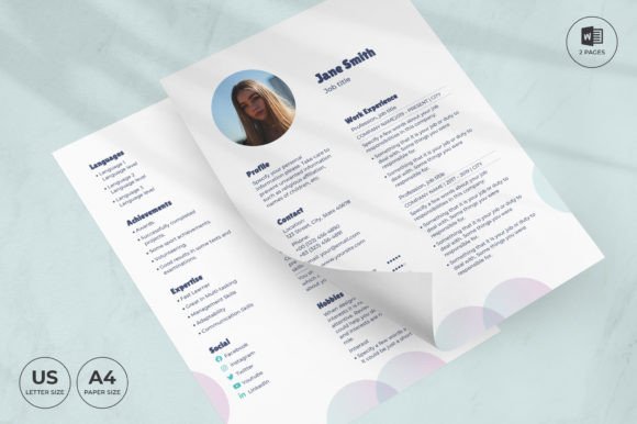 Laundry Resume Template CV: Your Key to a Memorable First Impression