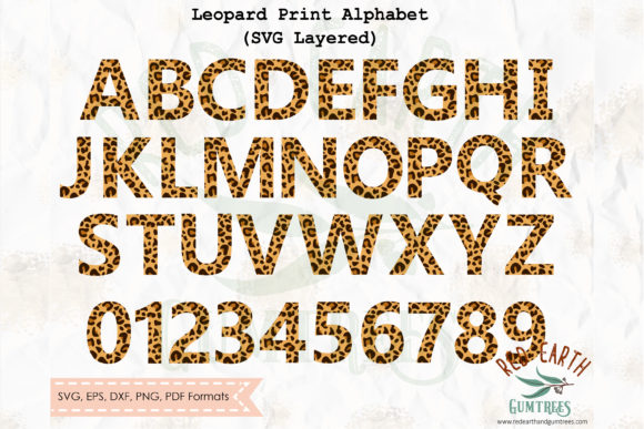 Unleash Your Creativity with Leopard Print Letters